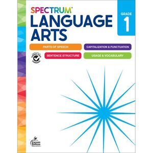 Spectrum Language Arts Workbook, Grade 1 -- Spectrum